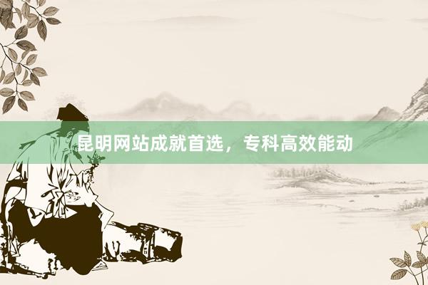 昆明网站成就首选，专科高效能动